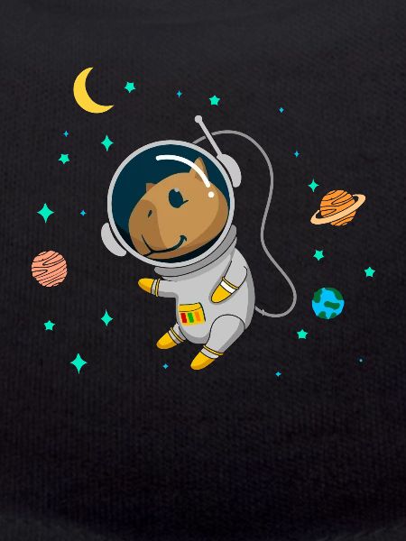 Capybara Flüsterer Astronaut