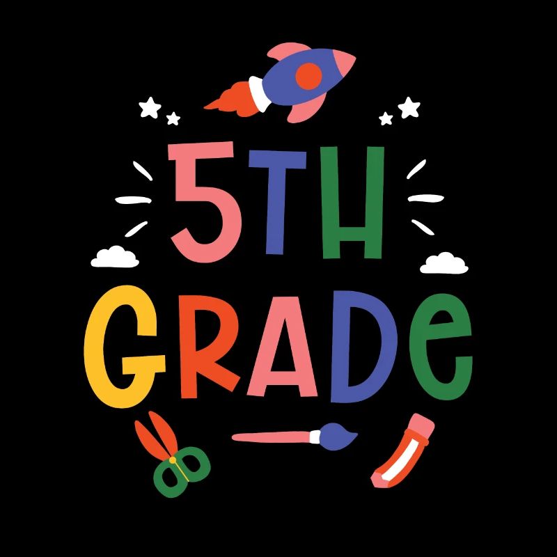 5Th Grade School Fifth Grader Fifth 5th Grader