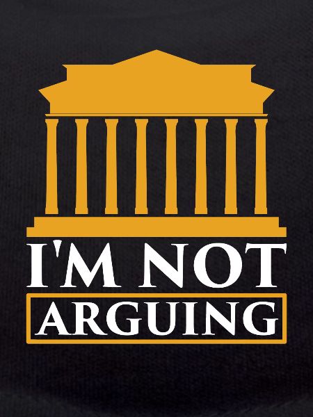 I'm not arguing argument