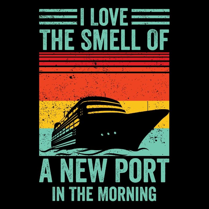 Funny Cruise Cruiser Cruise Ship Retro
