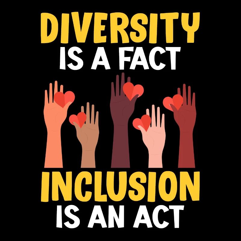 Diversity is a fact Inclusion is an Act Vielfalt