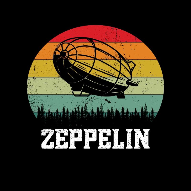 Zeppelin Avion Dirigeable Aviation guidée