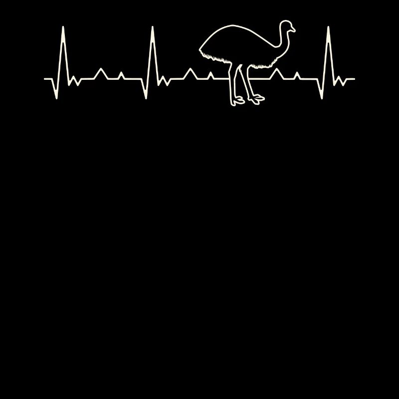 Emú. Corazón. Amor. Ekg. Legumbres. Derrotar.