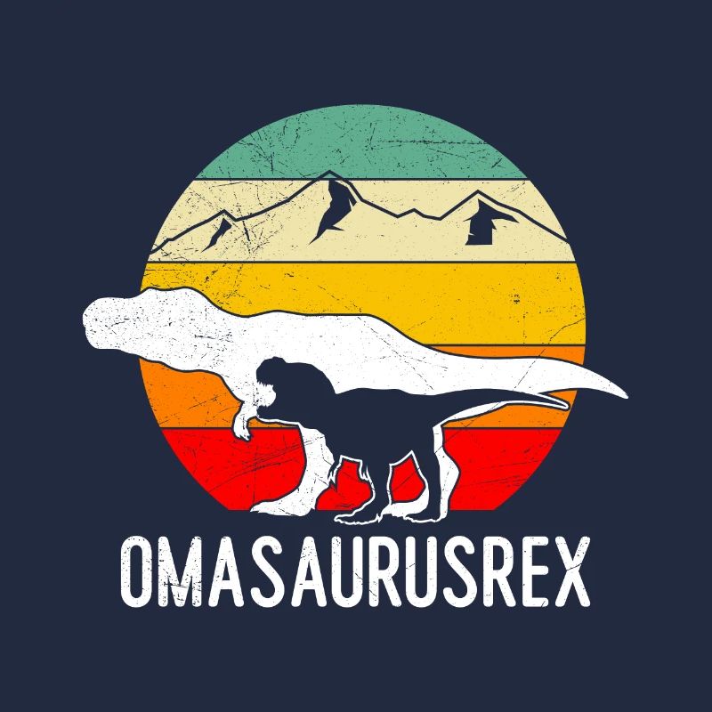 Omasaurus Muttertag Großmutter Dinosaurier