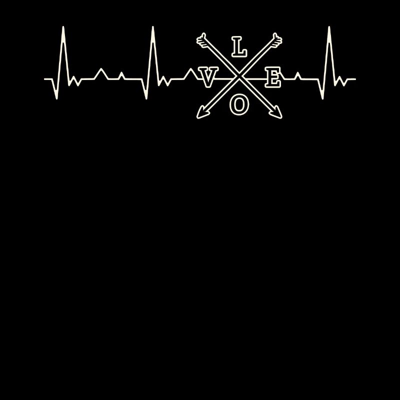 Amor Arrow. Corazón. Amor. Ekg. Legumbres.