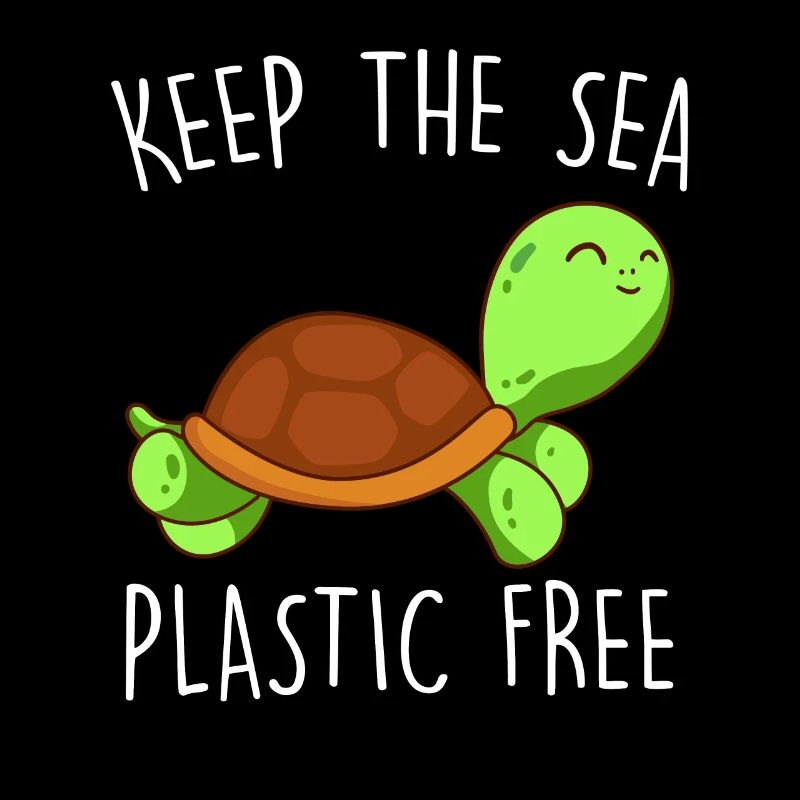 Save the Earth Keep the Sea Plastic free