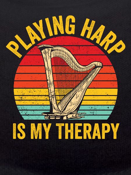 Harpist Harpist Retro