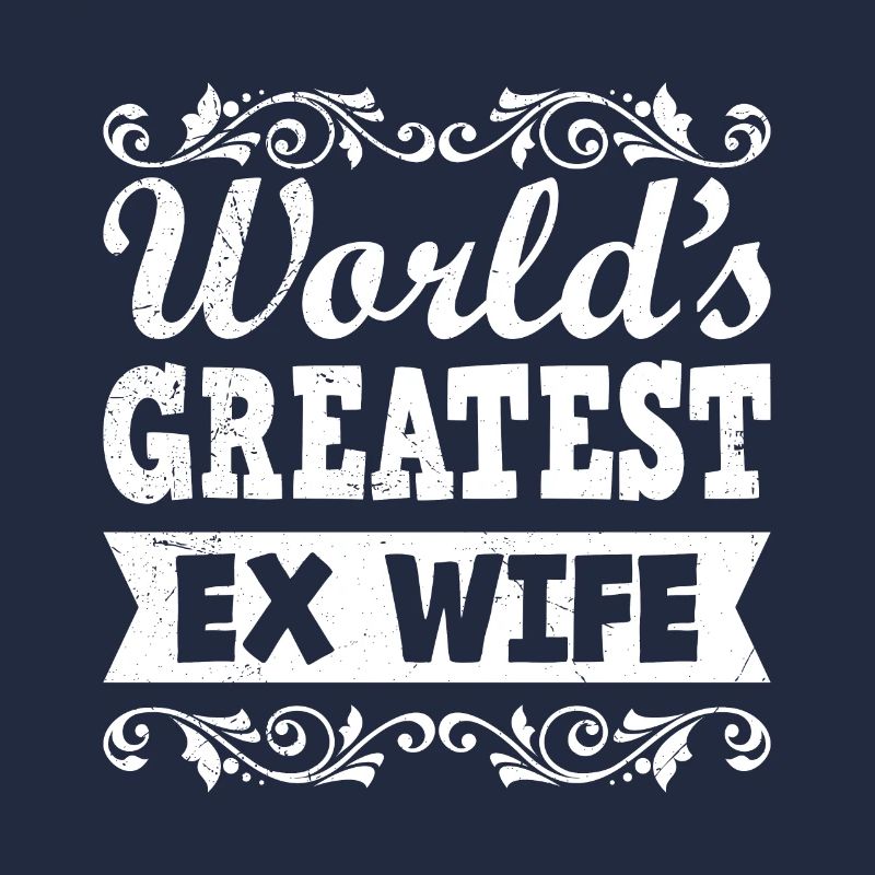 Weltbeste Ehefrau EX Scheidungsparty glücklich