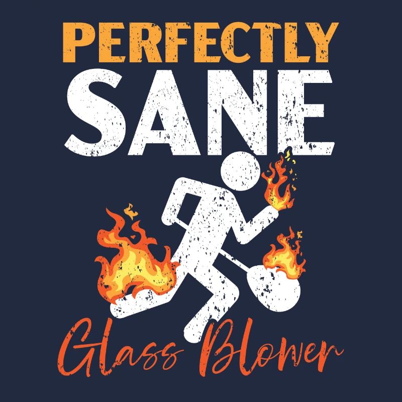Perfekt gesunder Glasbläser Blasrohr-Glasbläser
