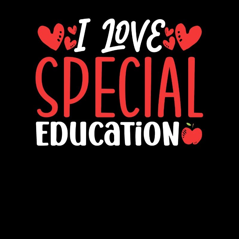 J’aime les enseignants en éducation spécialisée Éducation spécialisée