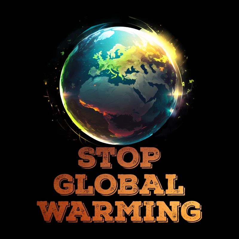 Global Warming Stop Save the Earth Climate activist