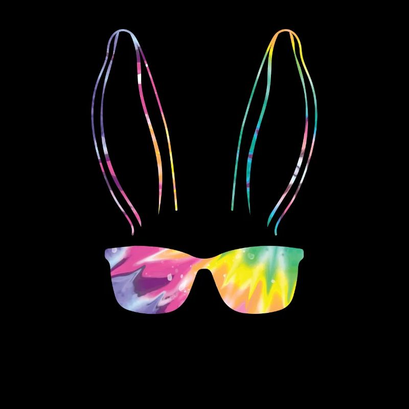 Hasengesicht Cooler Osterhase mit Brille