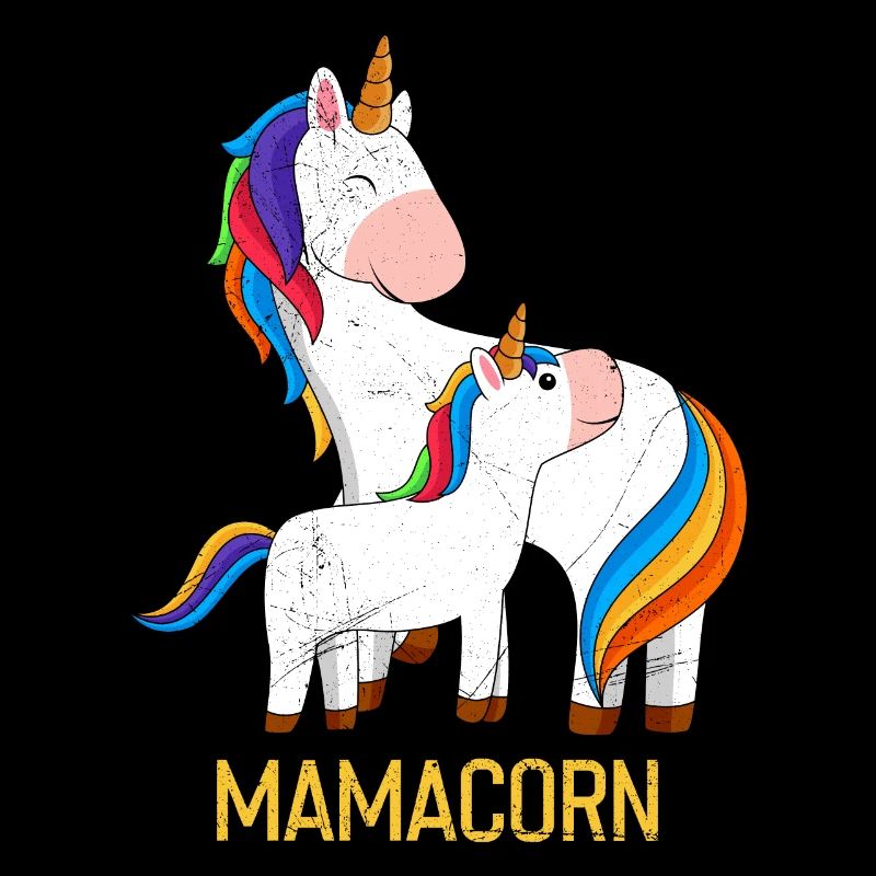 Mamacorn Muttertag Einhörner Mama Einhorn