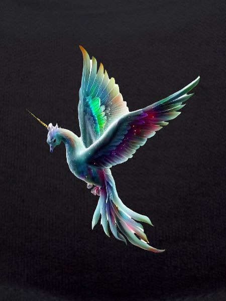 Oiseau licorne