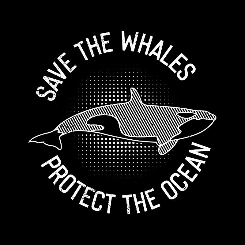 Save The Whales Umweltschützer Wale