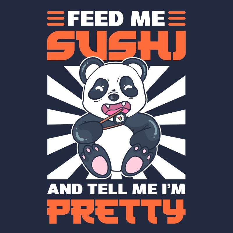 Panda eats sushi Zookeeper