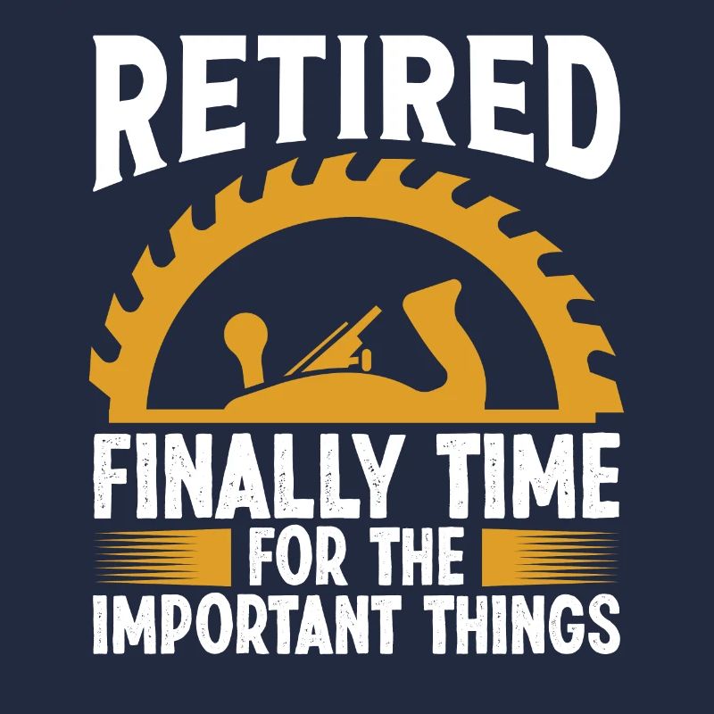 Conception de charpentier à la retraite