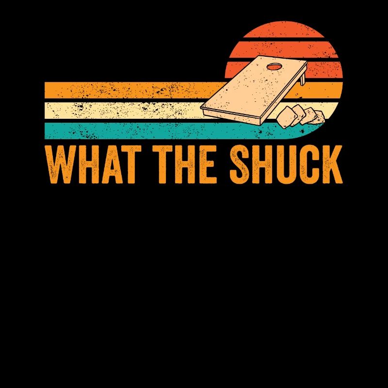 Funny Cornhole Corn Hole Retro