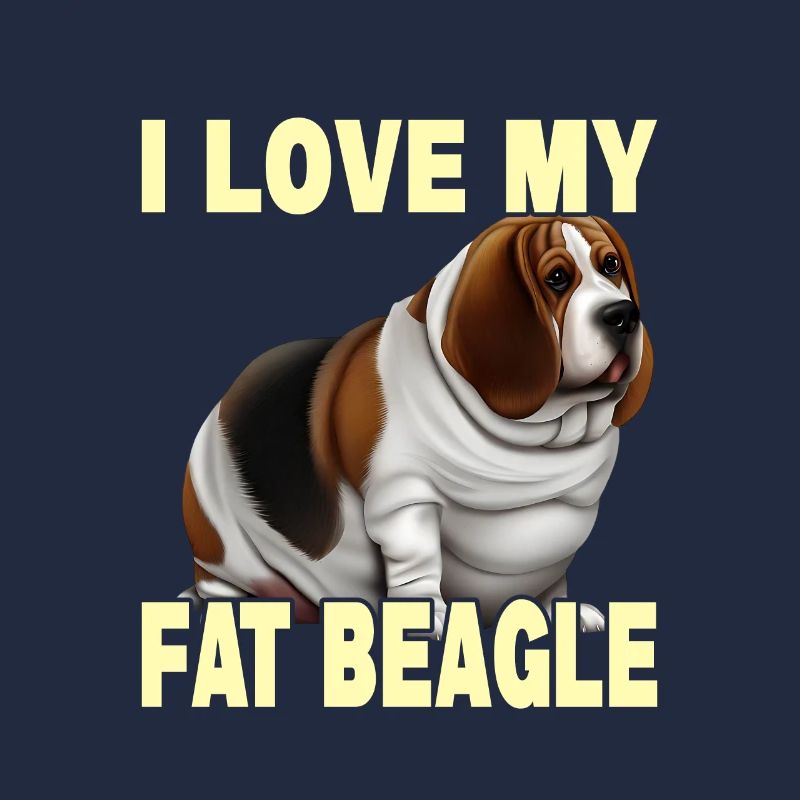 J’aime mon gros beagle