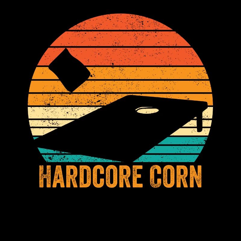 Drôle de trou de maïs Cornhole Retro