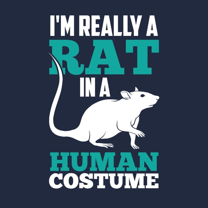 Ich Bin Eine Ratte In Einem Menschlichen Kostüm