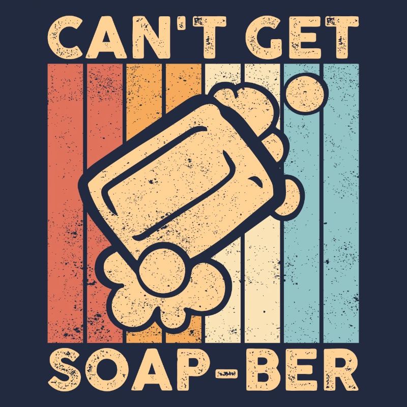 Funny soap making soap maker