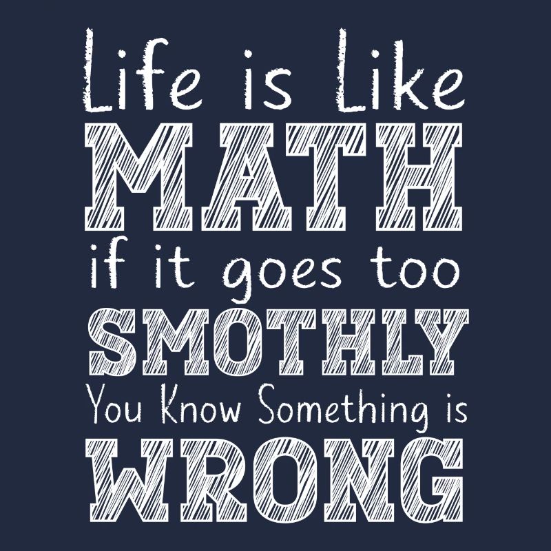 Lustiger Mathe Lehrer Spruch Mathematik