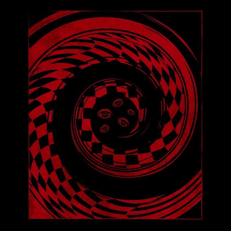 Weirdcore Aesthetic Horror Checkered Eyes