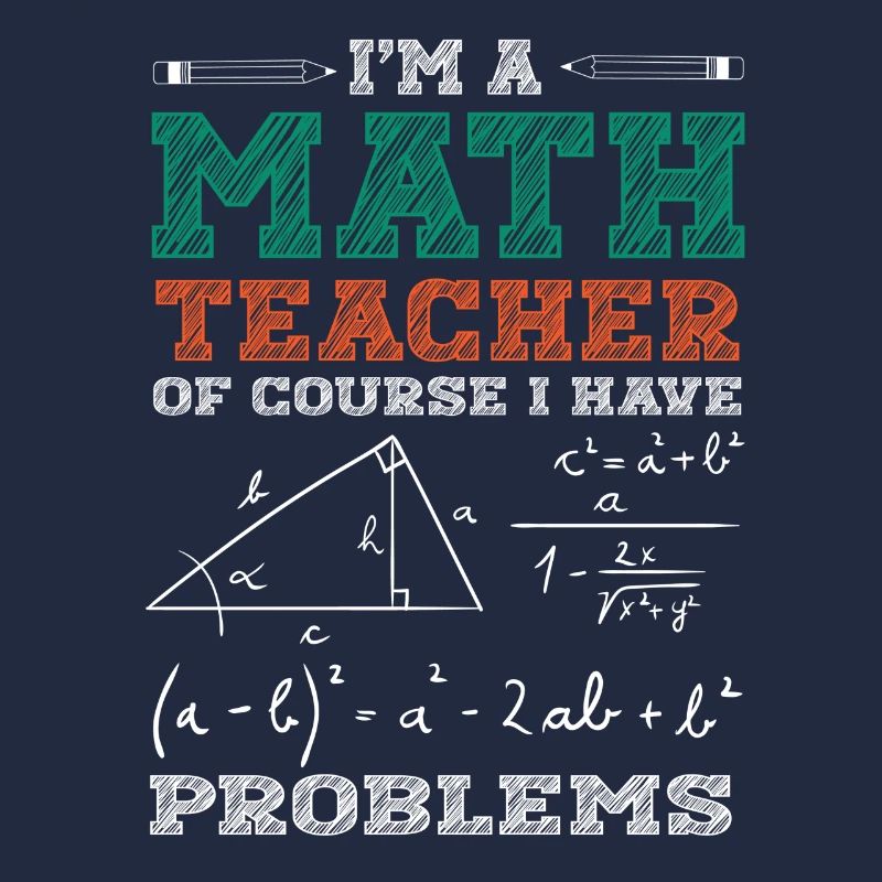 Lustiger Mathe Lehrer Spruch Mathematik