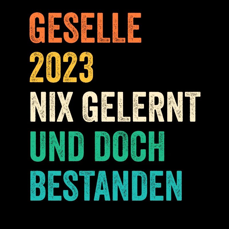 Handwerker Gesellenprüfung 2023 Gesellenbrief Ges