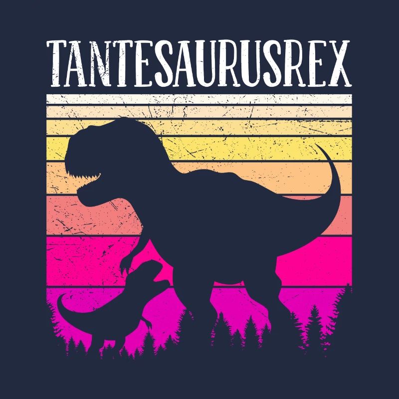 Auntiesaurus Tante Muttertag Dinosaurier Fan