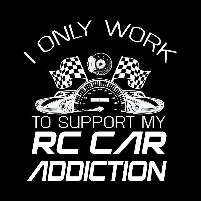 RC Auto Hobby Spruch Ferngestuertes Auto
