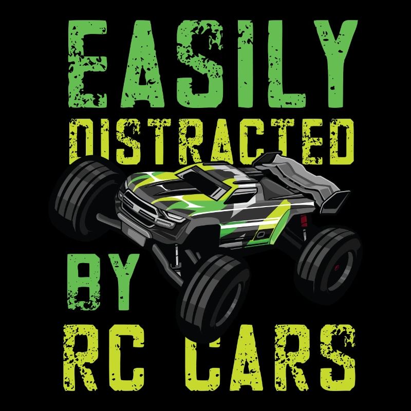 RC Auto Hobby Spruch Ferngestuertes Auto