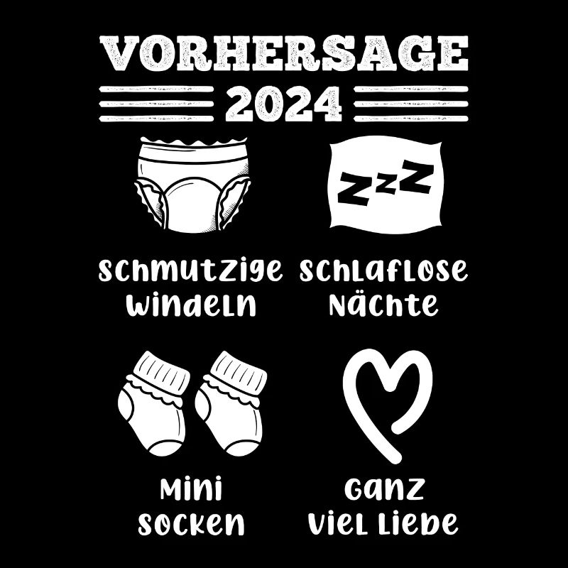 Vorhersage werdende Mama 2024 Baby bald Papa