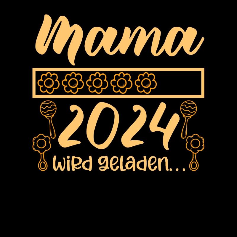Mama loading 2024 werdende Mama Babyparty 2024