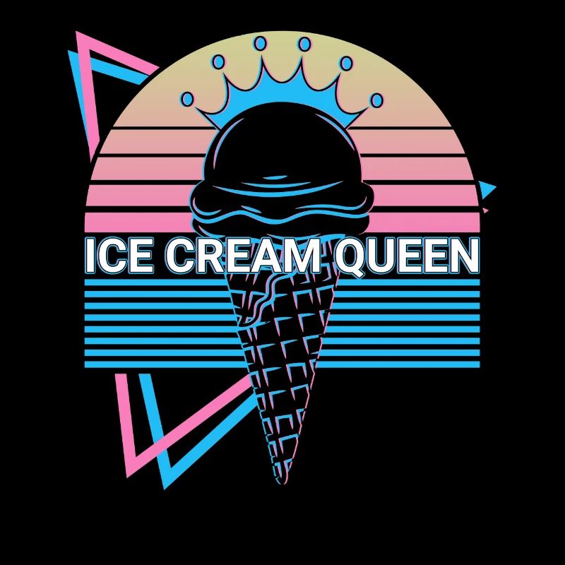 Crème glacée rétro