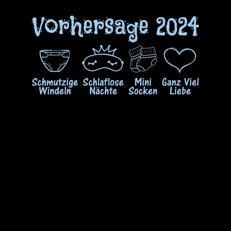 Vorhersage werdende Mama 2024 Baby bald Papa