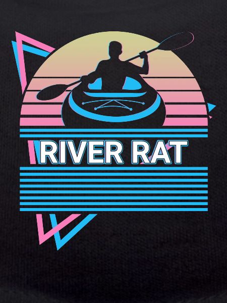 Funny Kayak Kayaking Retro