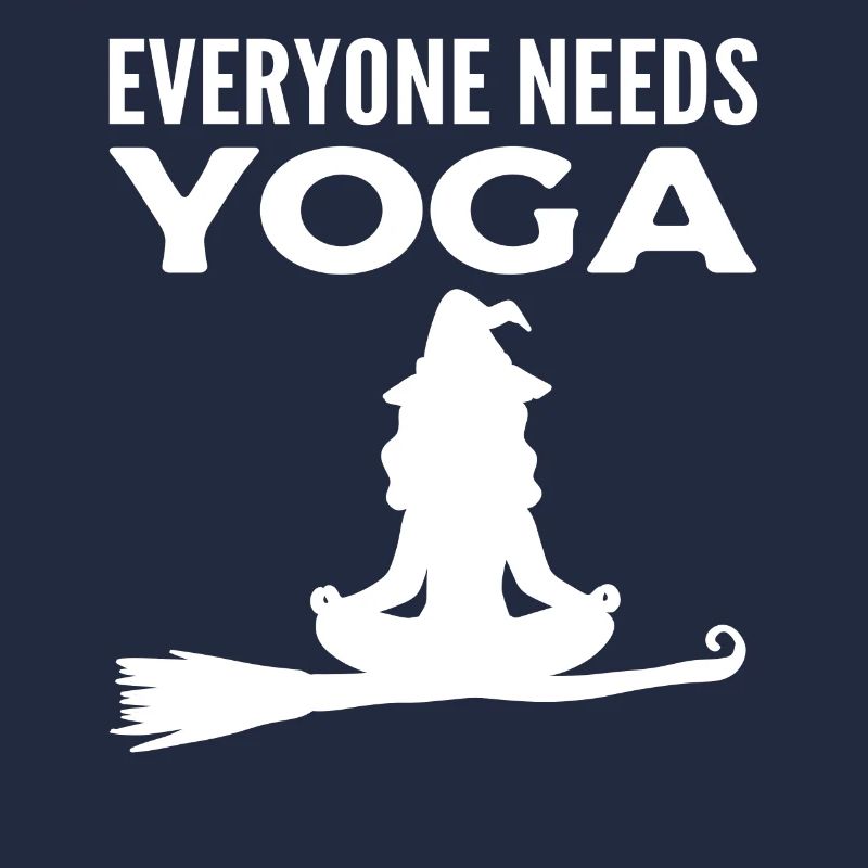 Sorcière méditant professeur de yoga