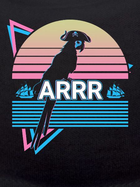 Parakeet Parrot Retro