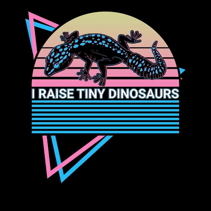 Gecko léopard Rétro