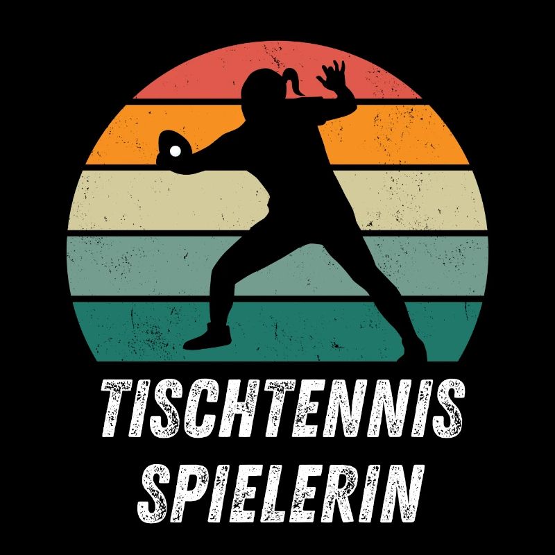 Tischtennisspielerin