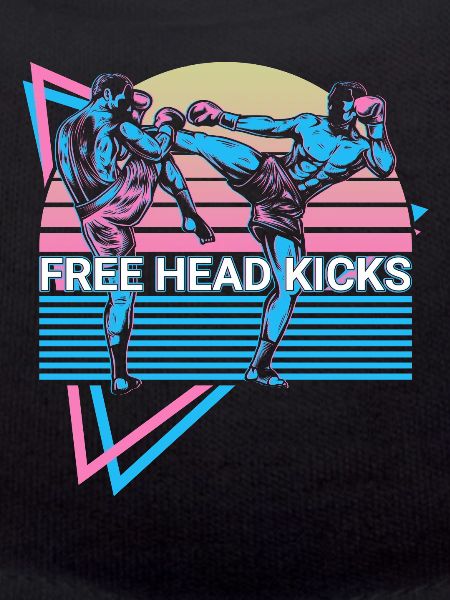 Muay Thai Kickboxing Retro