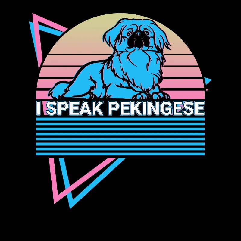 Je parle Pékinois Rétro
