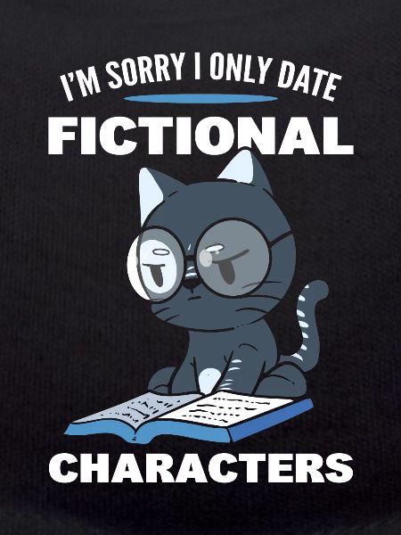 Cat Reading Book Reader
