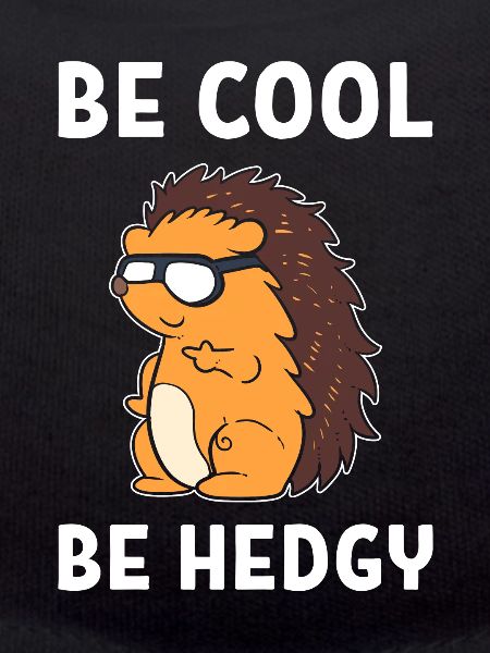 Cool hedgehog wildlife trainer