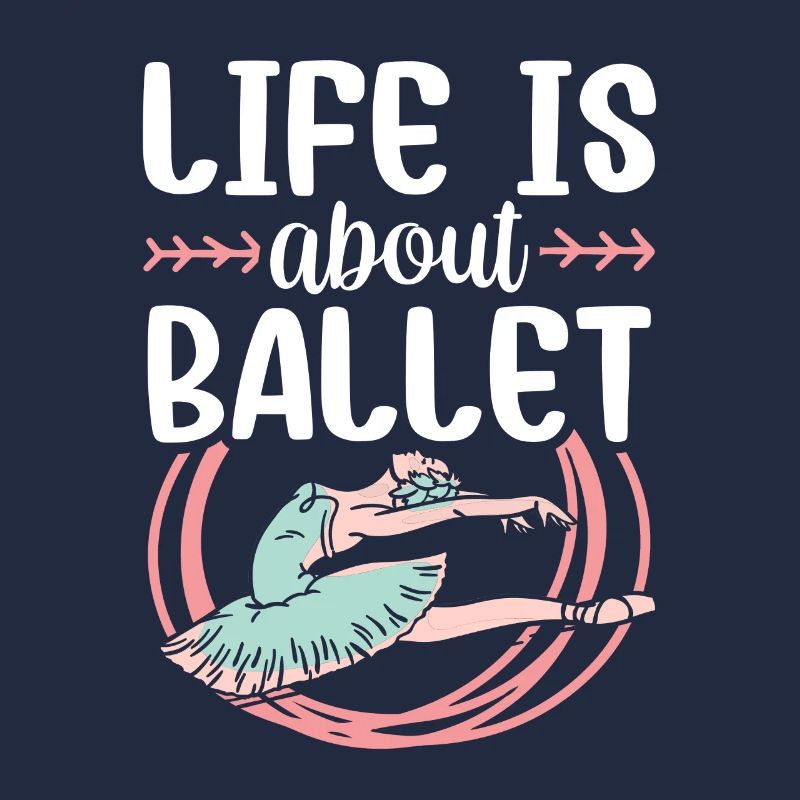 La vie se compose de: ballet, ballerine, danseuse