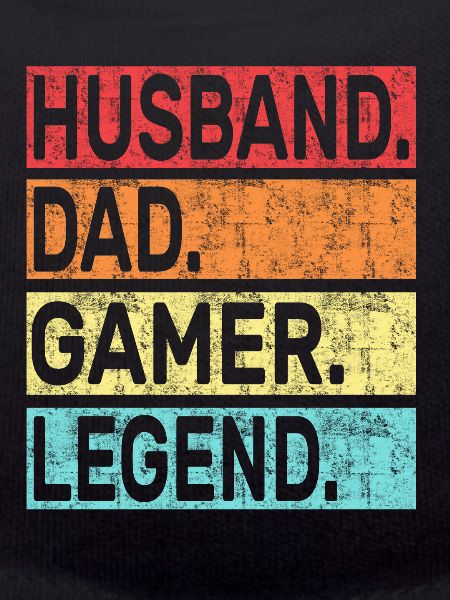 Husband Dad Gamer Legend