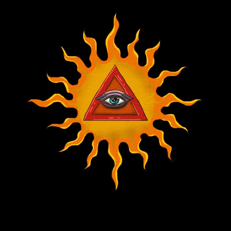 Witchy Aesthetically All-Seeing Eye Celestial Bohèm