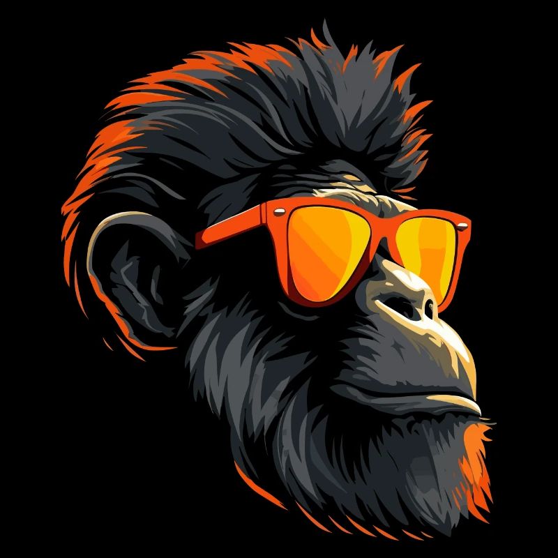 Monkey Sunglasses Cool